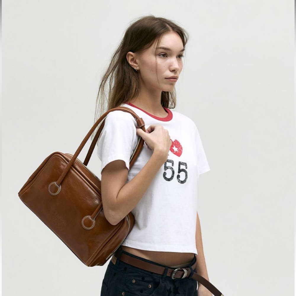 MARGESHERWOOD SOFT BOSTON SHOULDER BAG